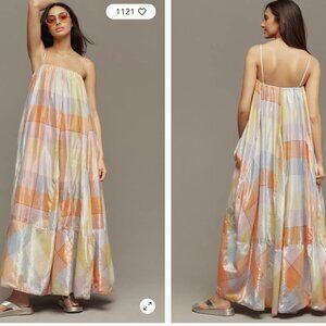 Anthropologie Pilcro Plaid Maxi Dress **BRAND NEW TAGS ATTACHED**
